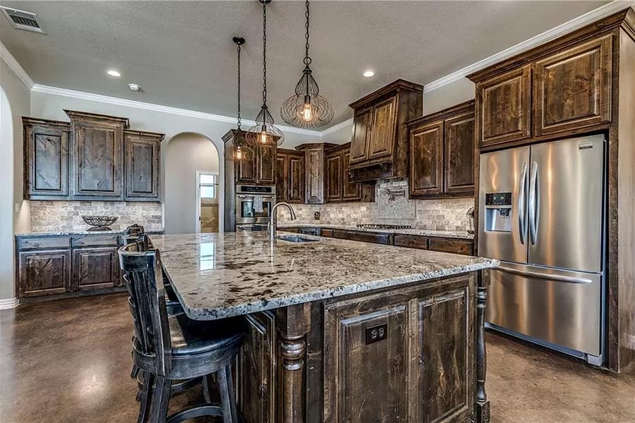 Kitchen and family area remodeling