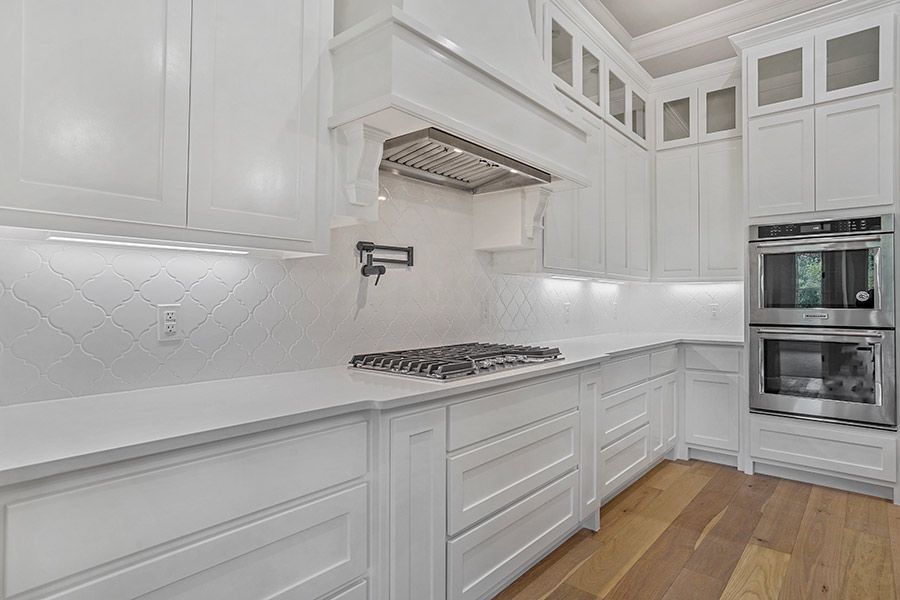 Light, bright and airy new kitchen construction